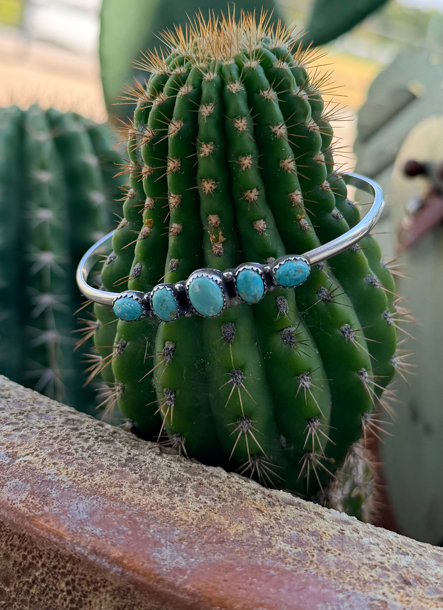 Turquoise & Sterling Silver Cuff Bracelet