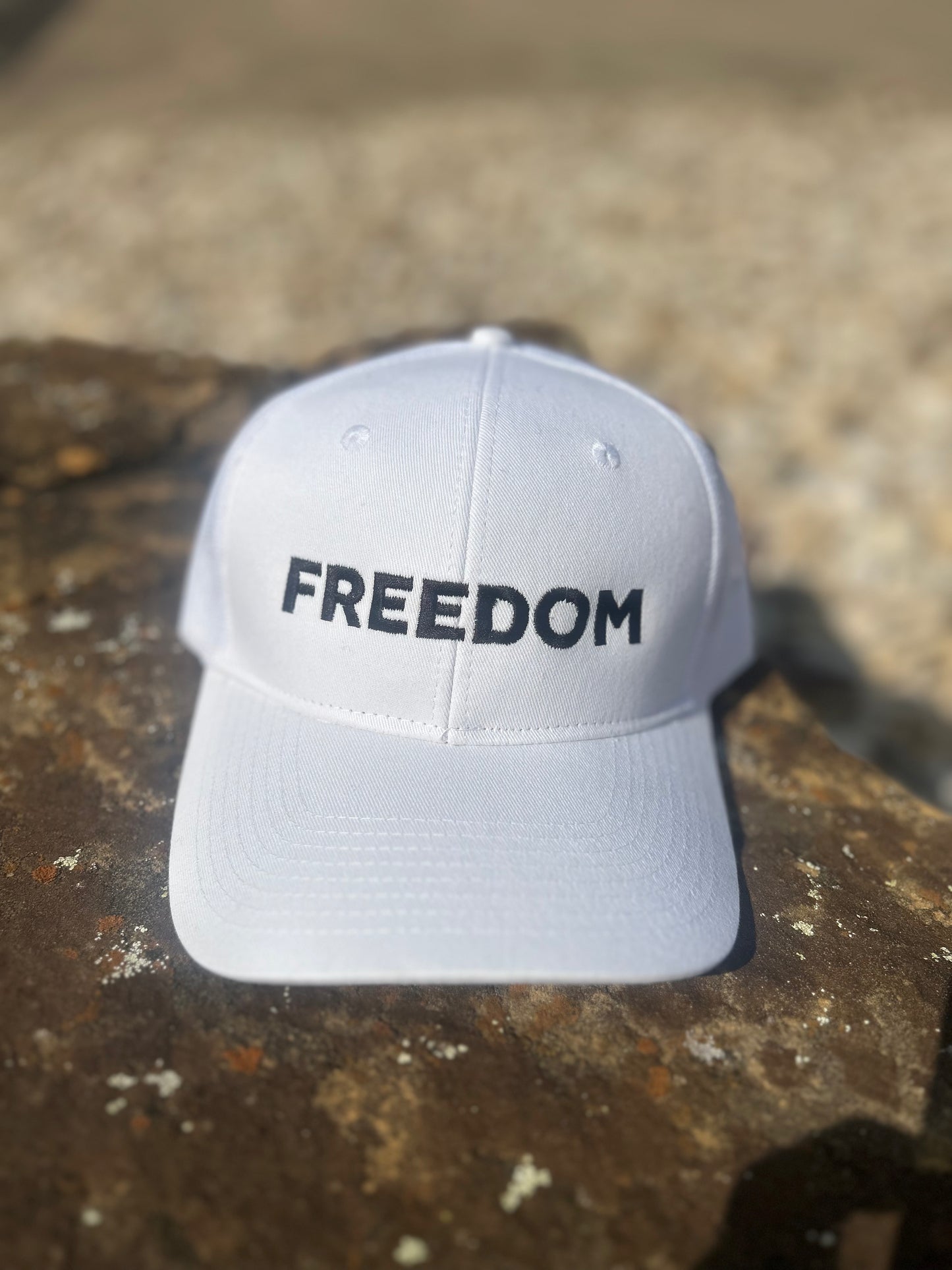 Freedom White Cap