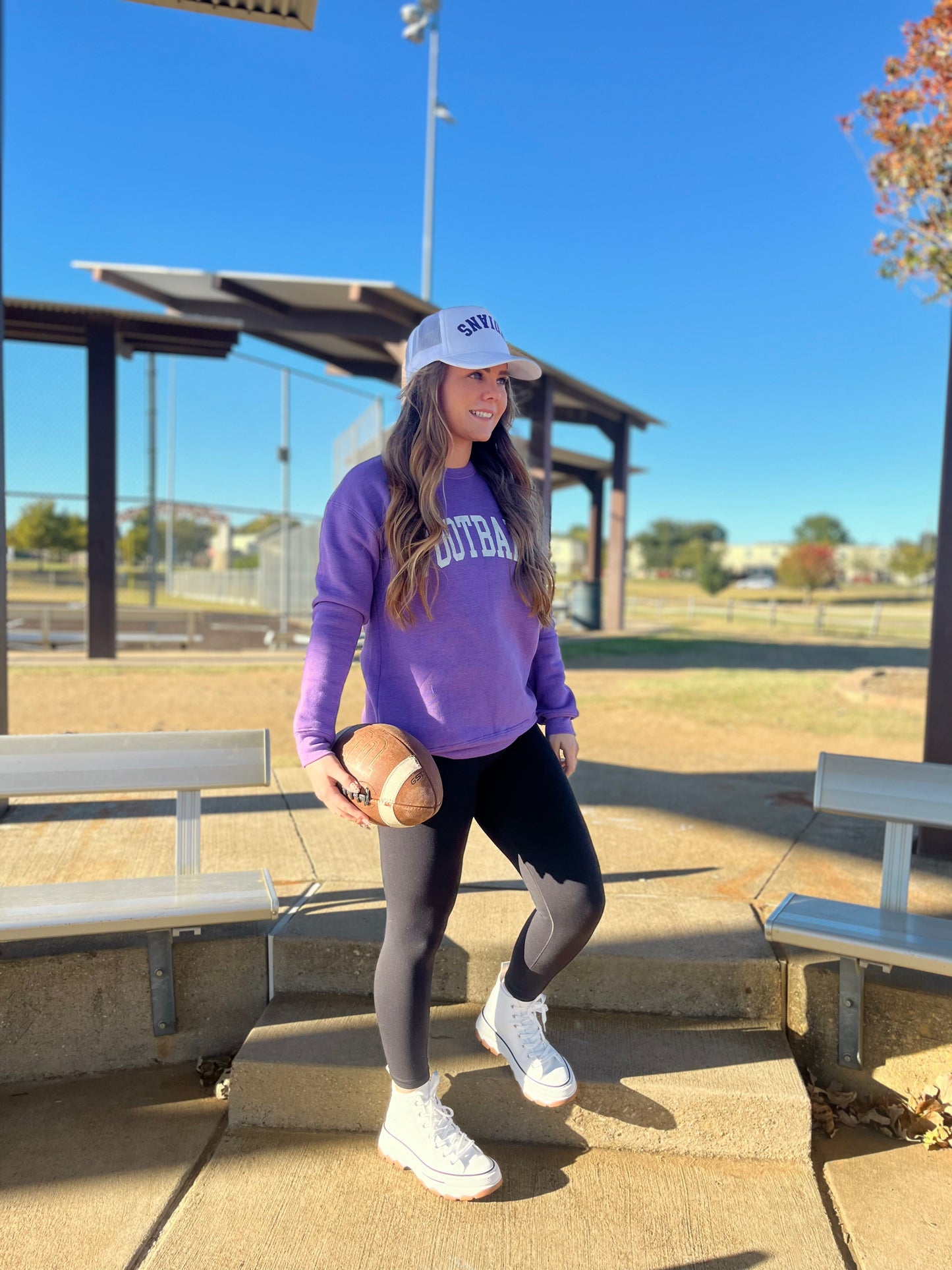 Football Graphic Sweatshirt