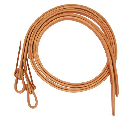 SPLIT HARNESS LEATHER REINS 5/8