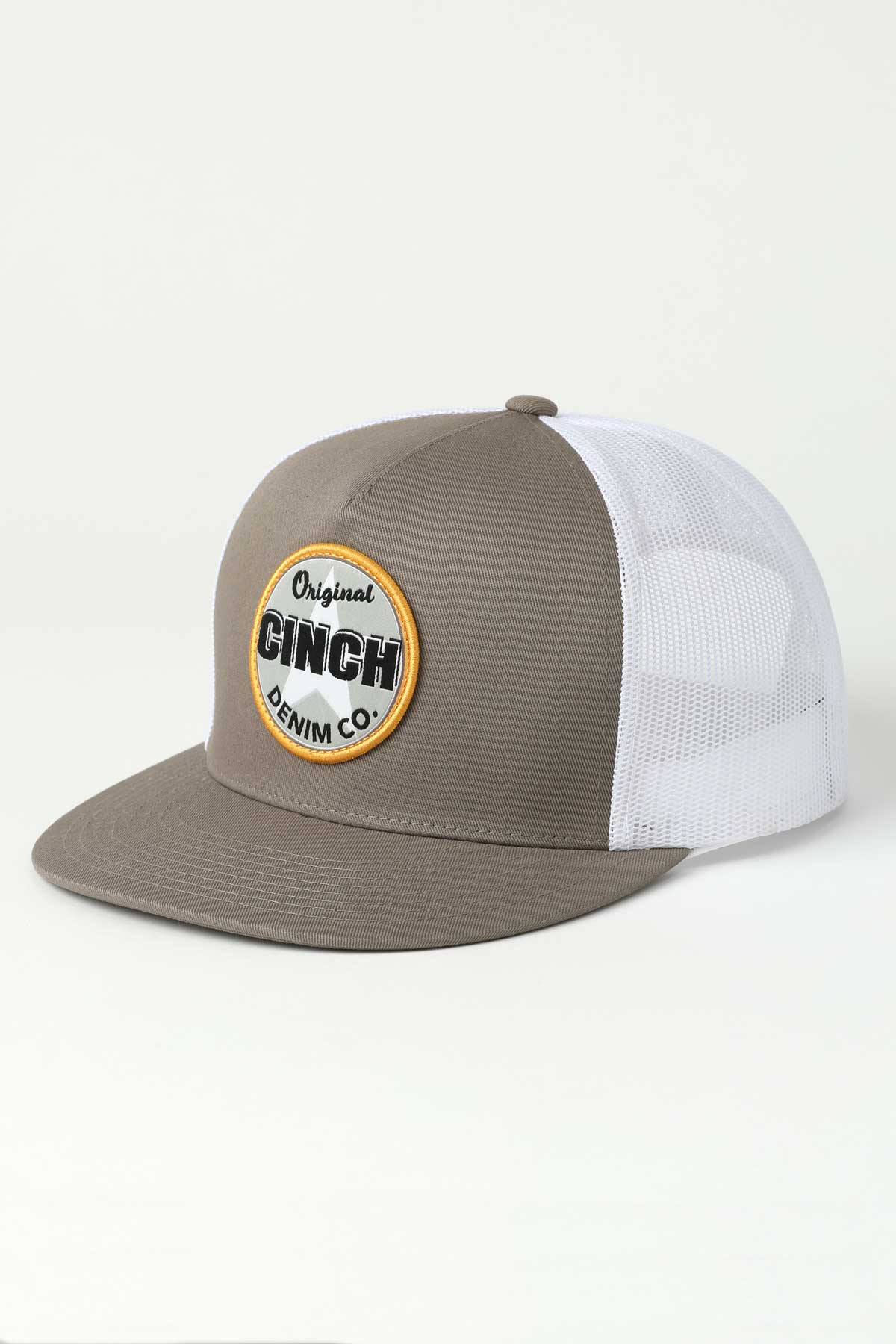 Men's Cinch Trucker Cap Stone W/ Patch