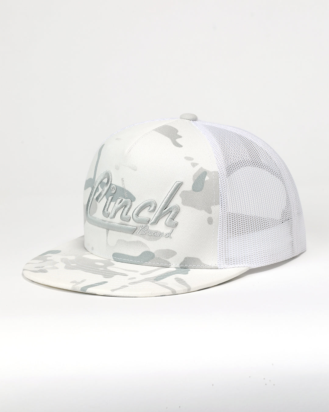 Cinch White Camo Trucker Cap