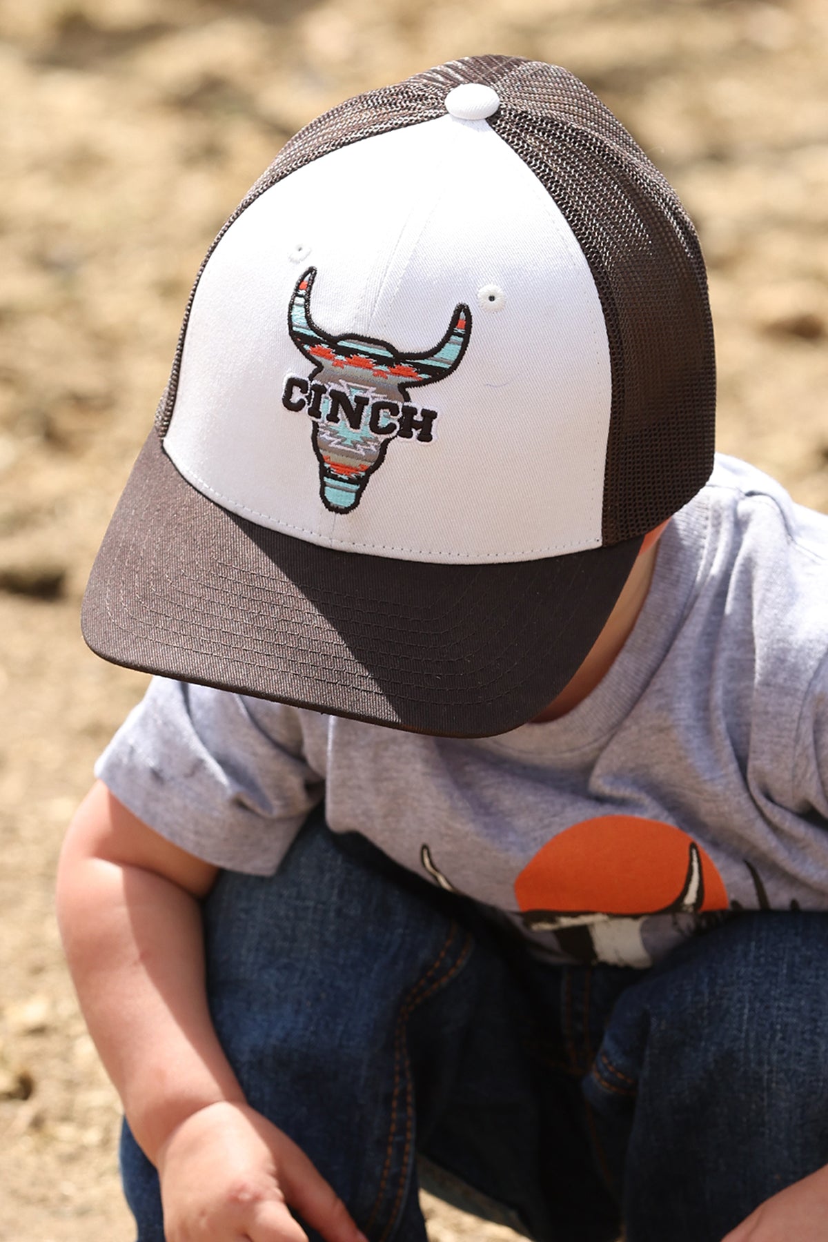 Boy's Cinch Trucker Cap Brown