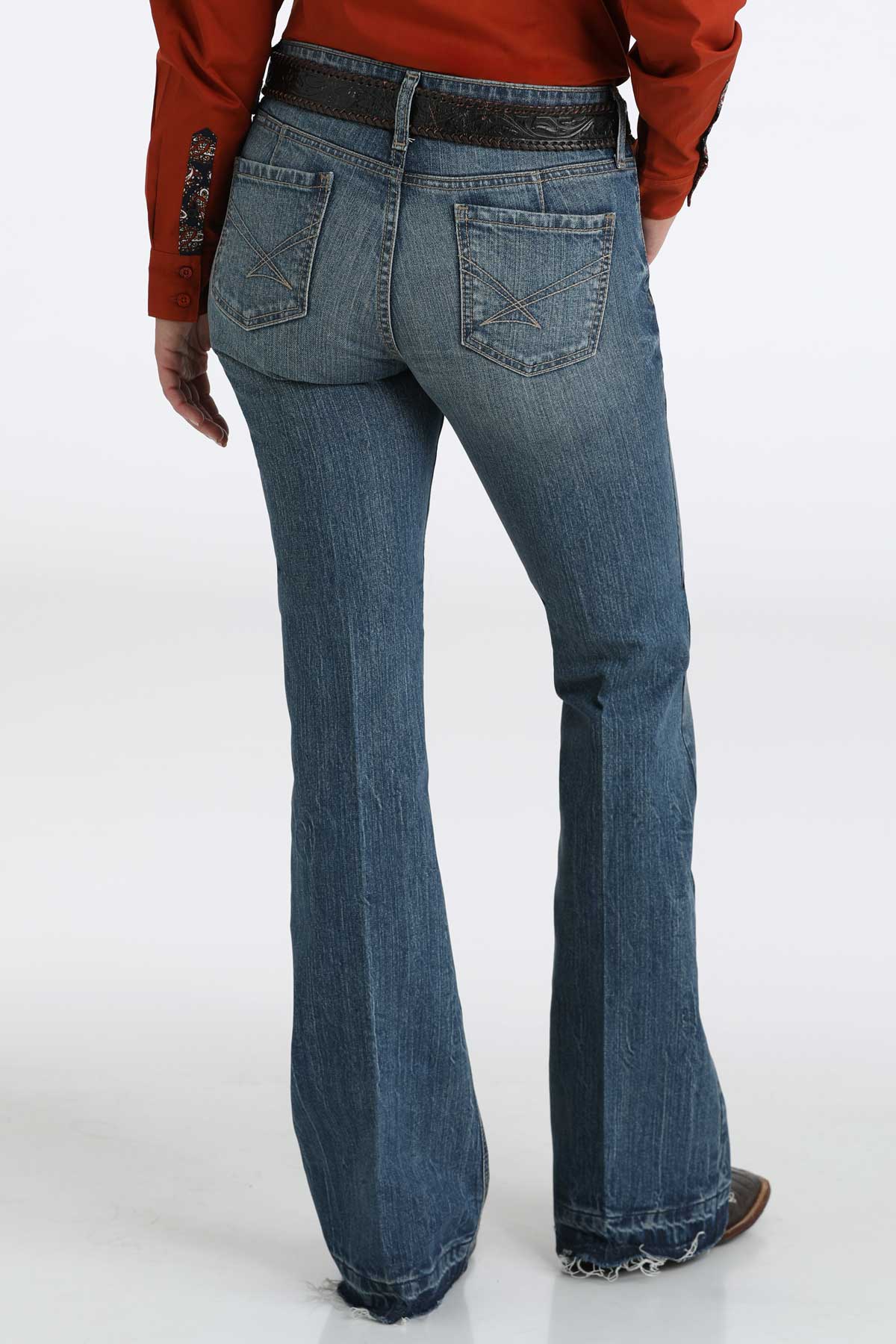 Ladies Cinch Lynden Moderate Rise Slim Trouser