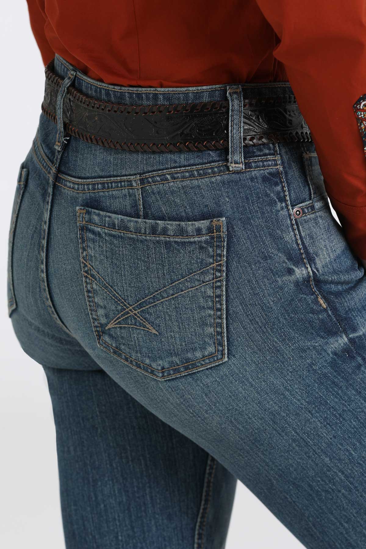 Ladies Cinch Lynden Moderate Rise Slim Trouser