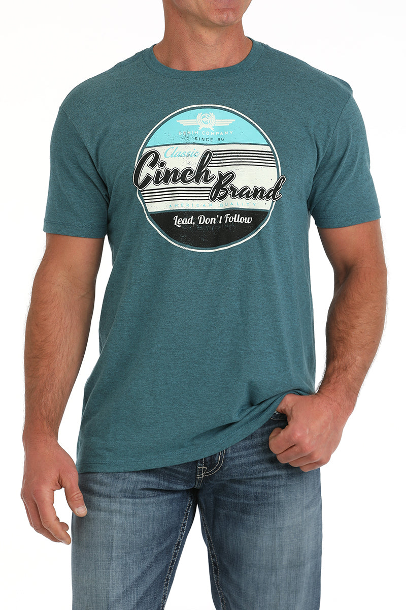 MENS CINCH BRAND BLUE T-SHIRT