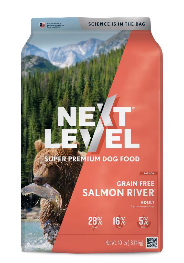 Next Level Grain Free Salmon River 28/16 4lb