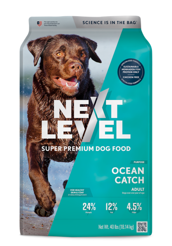 Next Level Ocean Catch Dog Food 40 lb