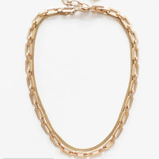 Two-Strand Chain Necklace