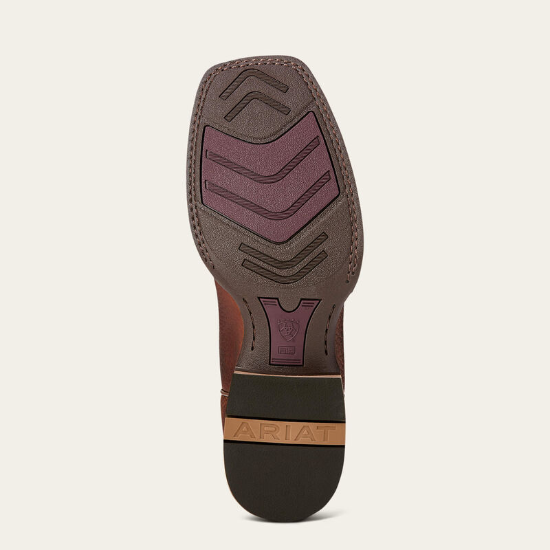 Quickdraw Western Boot BROWN OILED ROWDY