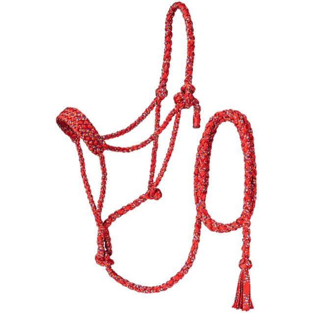 Red Funfetti Mule Tape Halter