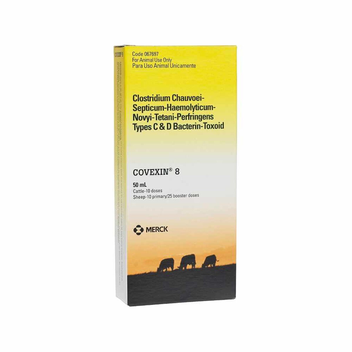 Covexin 8 50ml/10ds 24/Cs (7 Way+Tet)