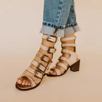 Starr Open Toe Bootie