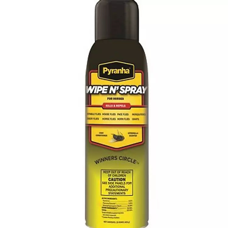 Pyranha Wipe N Spray Non-Aerosol Continuous Spray 15 oz