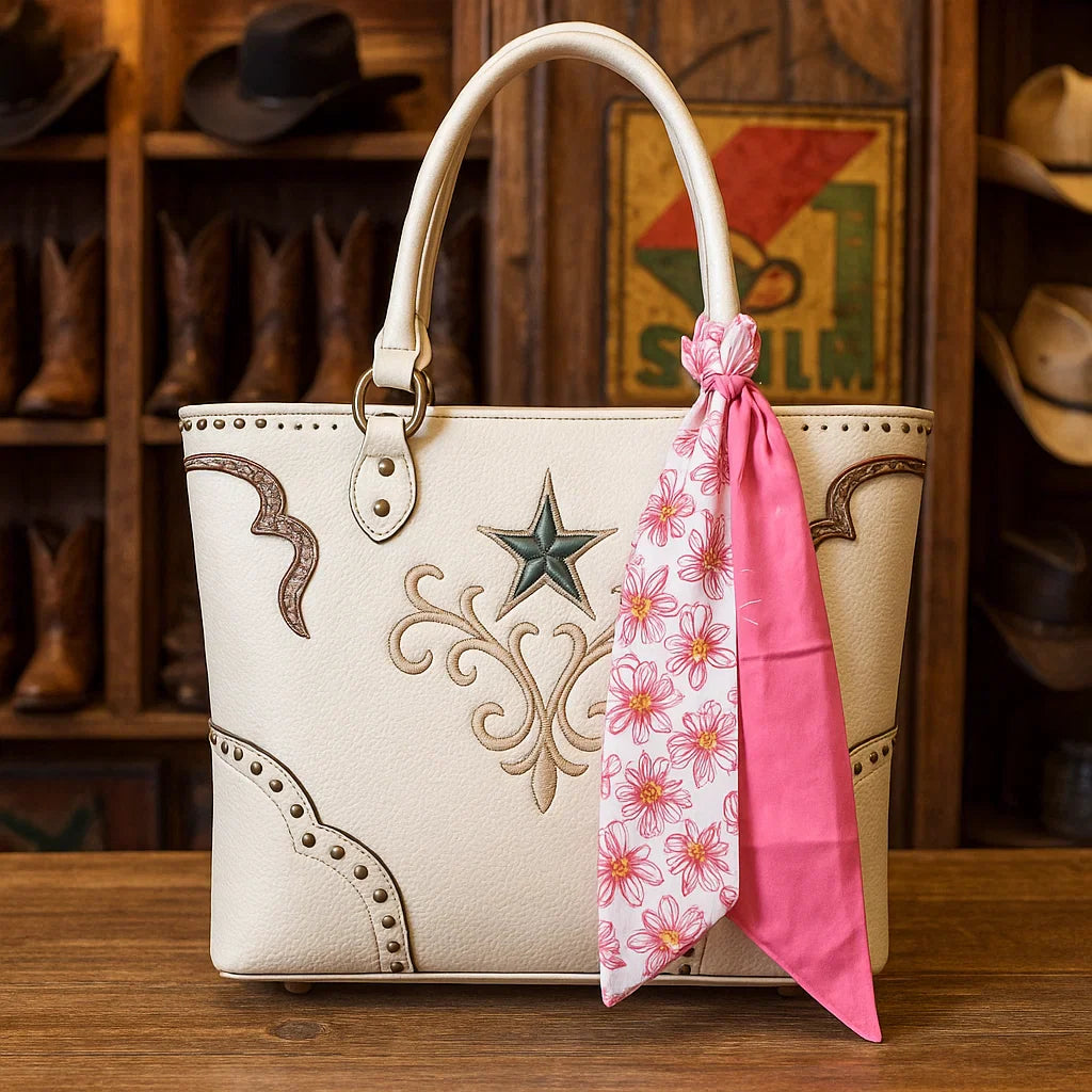 Pink Floral Western Skinny Mini Wild Rag Scarf / Cowgirl Necktie