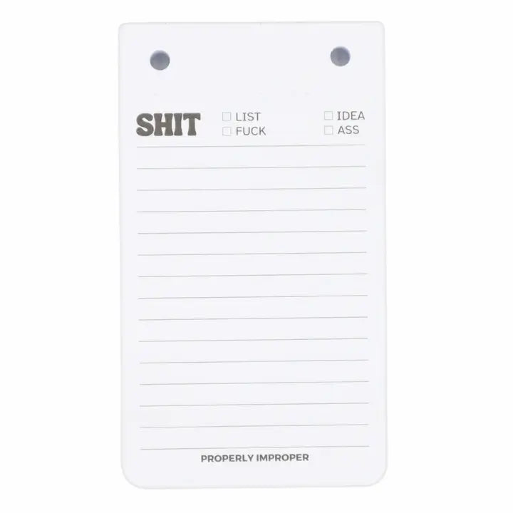 Tear Off Refill Sheet Shit Notepad