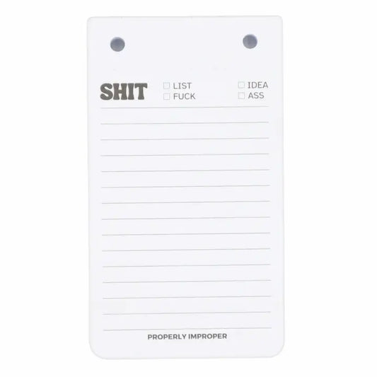 Tear Off Refill Sheet Shit Notepad
