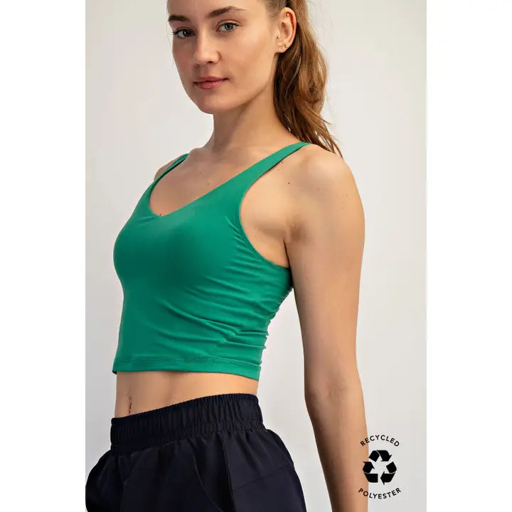 V Neck Yoga Top