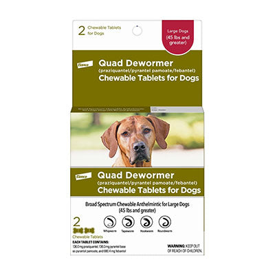 Elanco Quad Dewormer for Dogs