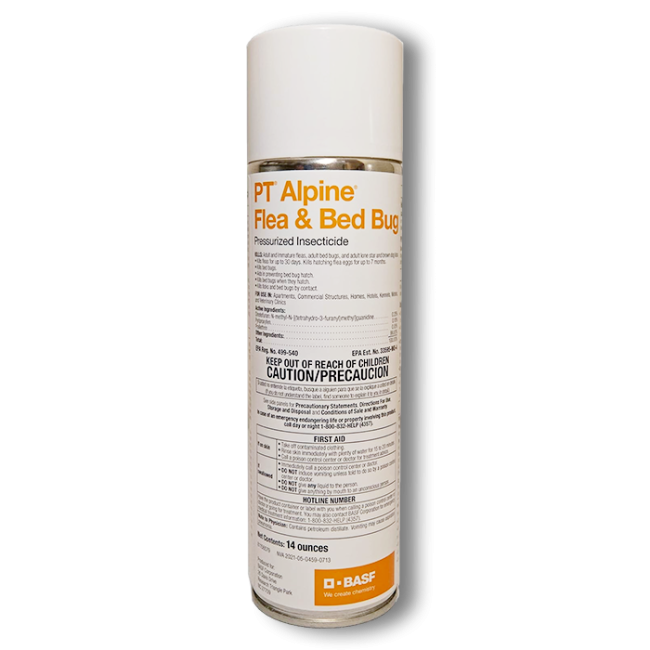 PT Alpine Flea & Bed Bug Pressurized Insecticide 14 oz