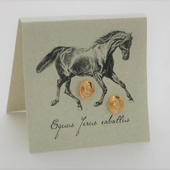 Cowboy Hat Stud Earrings