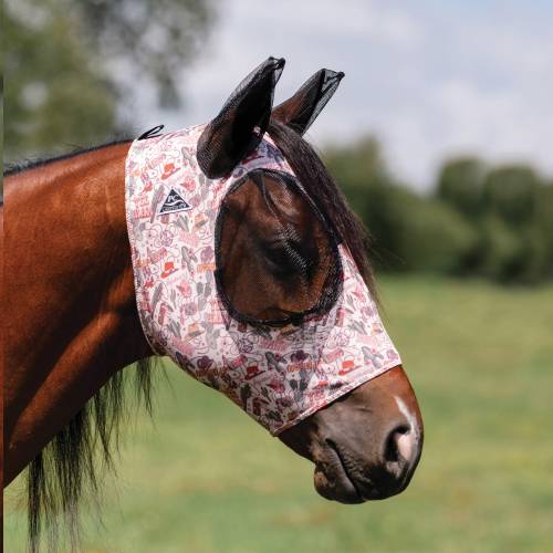 PC PONY COMFORT LYCRA FLY MASK