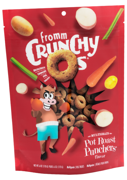 Fromm Crunchy O's Pot Roast Punchers Flavor Treats
