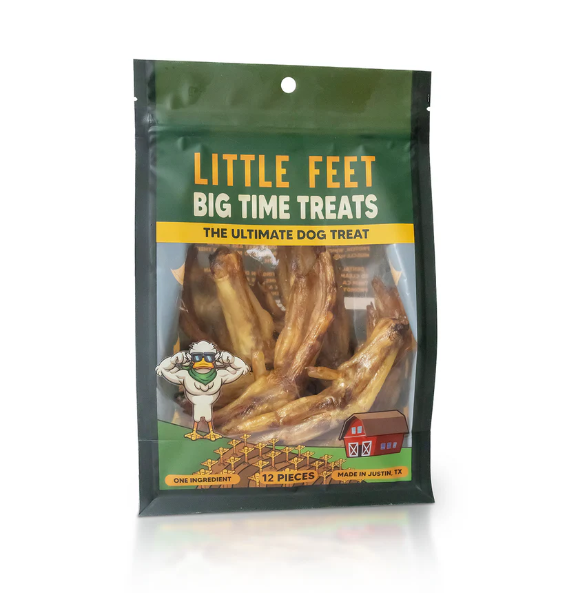 Little Feet Big Time Treat Duck