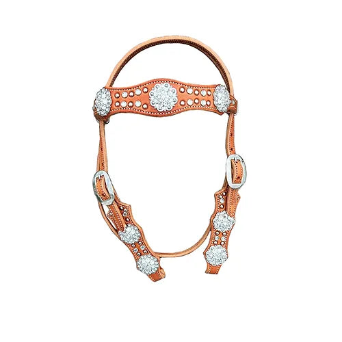 Clear Swarovski Crystal Browband Headstall
