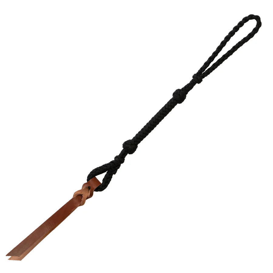 Weaver Leather Quirt with Wrist Loop and Leather Popper