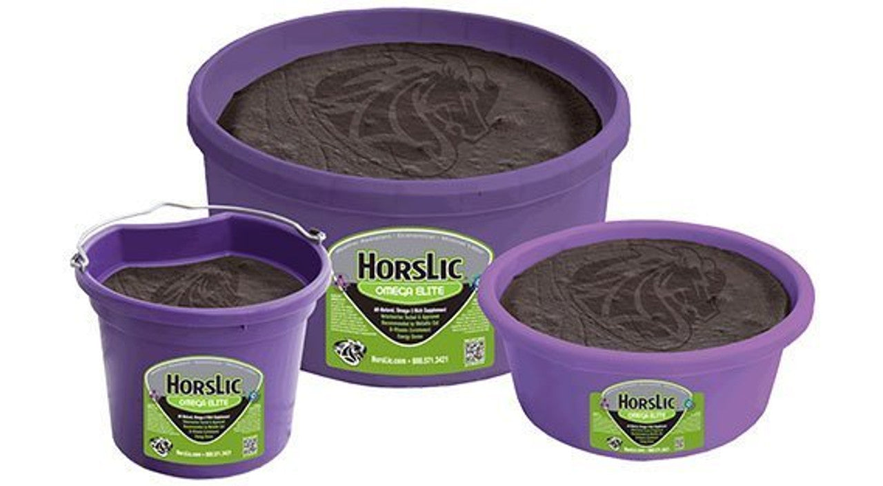 HORSLIC OMEGA ELITE W/ CLARIFLY 40 LB ~ IN STORE ONLY!