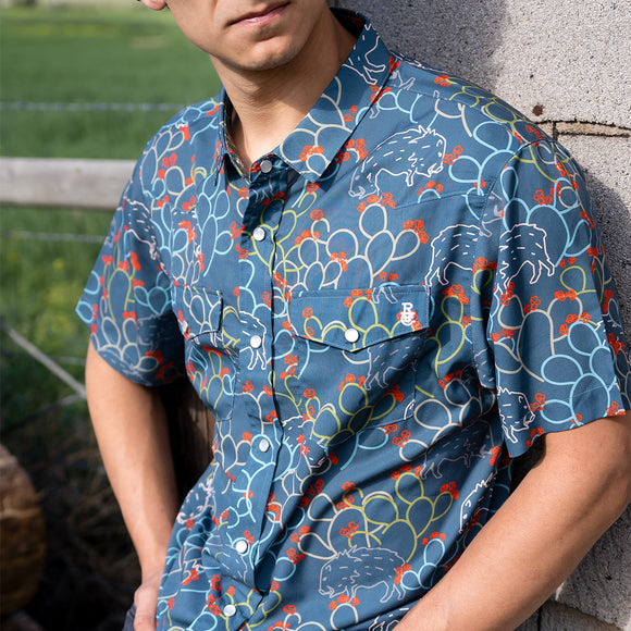 Javelina Paradise Pearl Snap Shirt