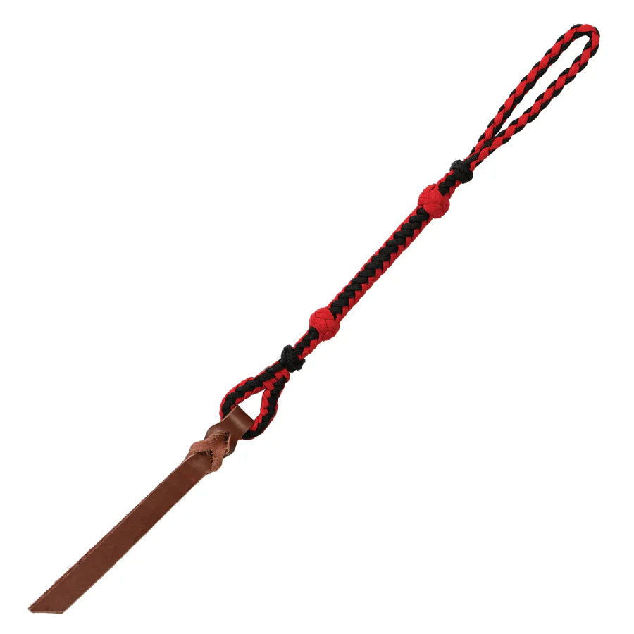 Weaver Leather Quirt with Wrist Loop and Leather Popper