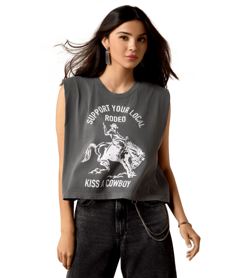 Ariat Kiss a Cowboy T-Shirt