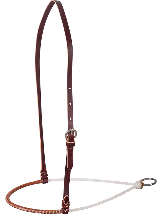 Single Rope Noseband, 3/16-inch Rope with Shrink Wrap Cover