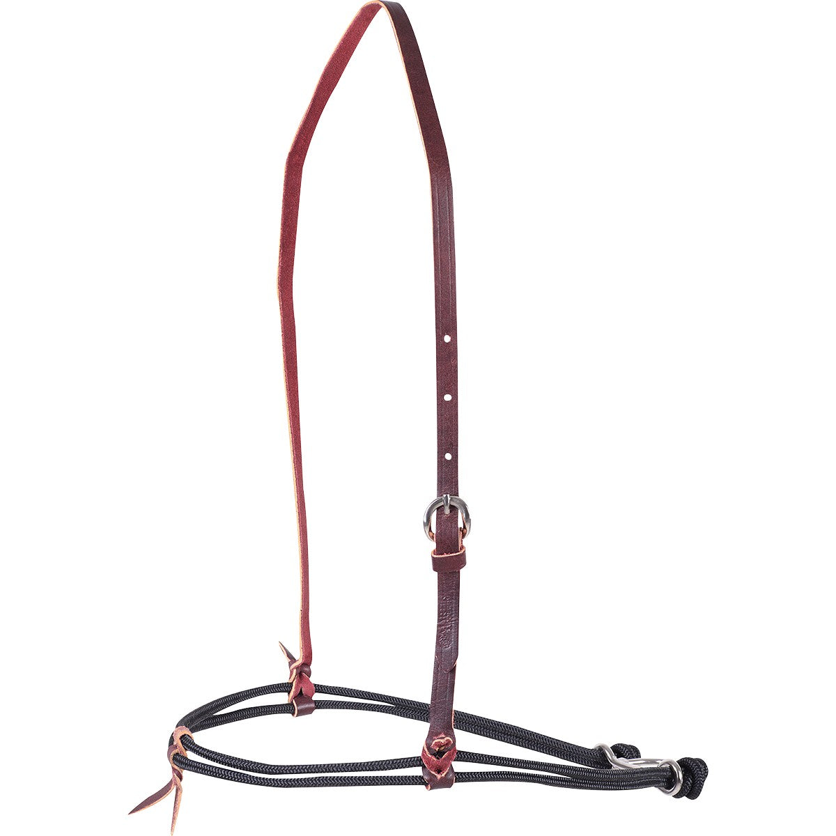 Nylon Double Rope Noseband with No Cover