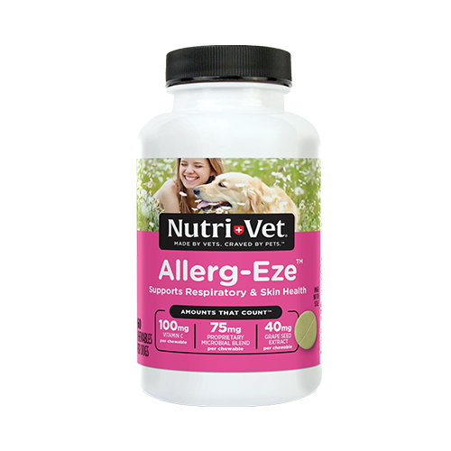 Nutri-Vet Allerg-Eze Chewablesfor Dogs - 60 ct
