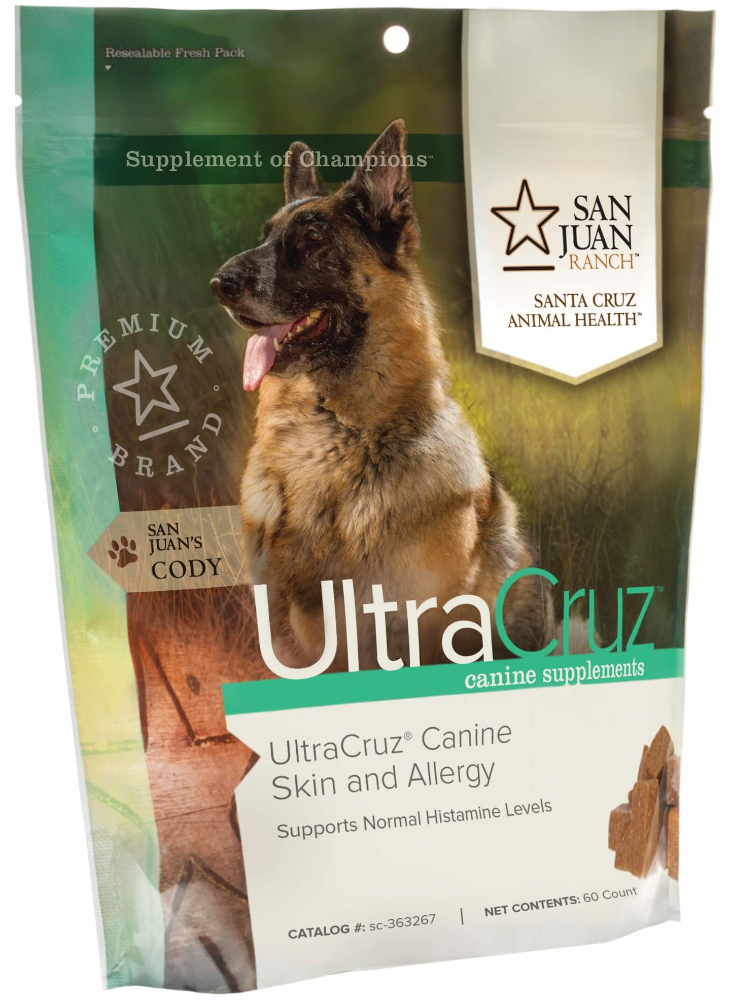 Dog Skin and Allergy Supplement – UltraCruz®
