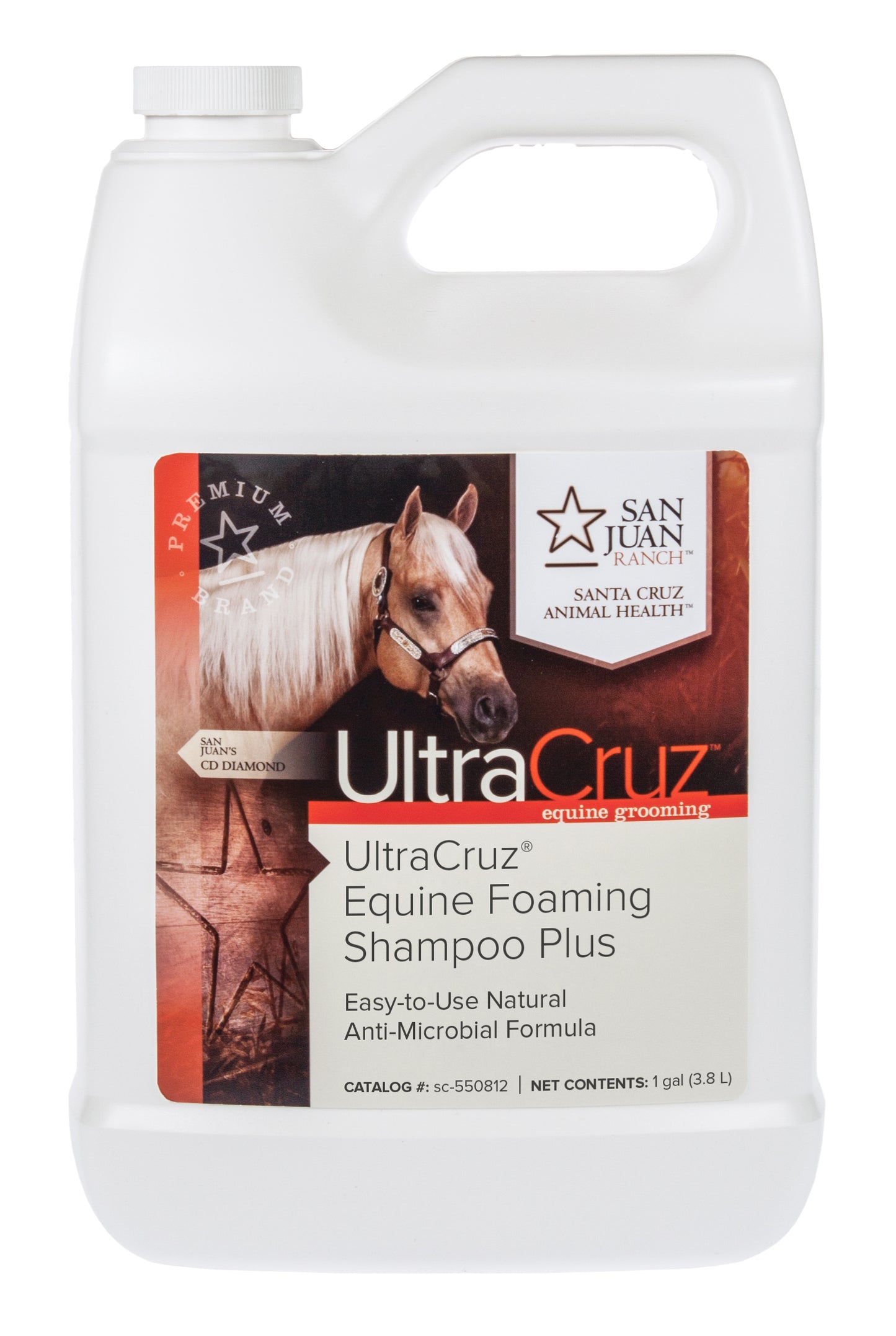 ULTRA CRUZ EQUINE FOAMING SHAMPOO