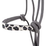 Beaded Rope Halter with Lead Rope