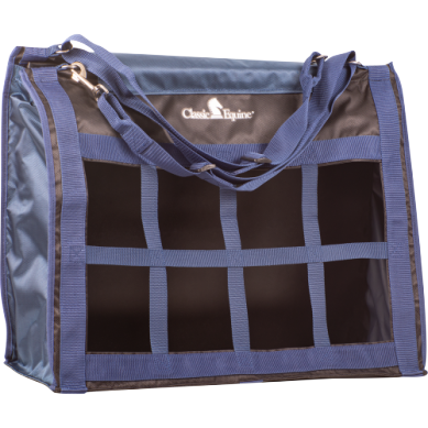 Classic Equine Top Load Hay Bag - Black/Navy