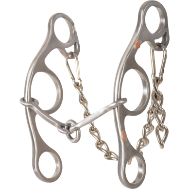 Sherry Cervi Diamond Shank Gag Barrel Bit with Square Bar Lifesaver