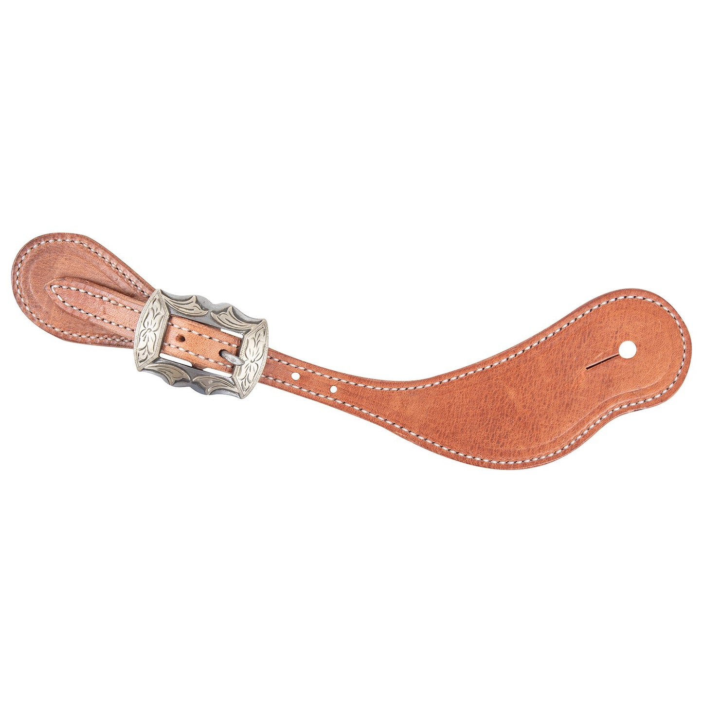Cowboy Spur Straps, Harness Leather with Prescott Buckle
