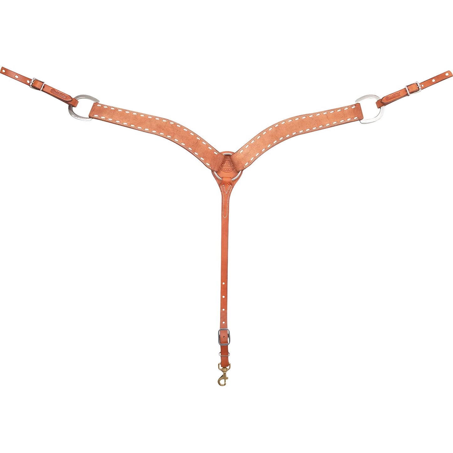 2-inch with Buckstitch Design Breast Collar