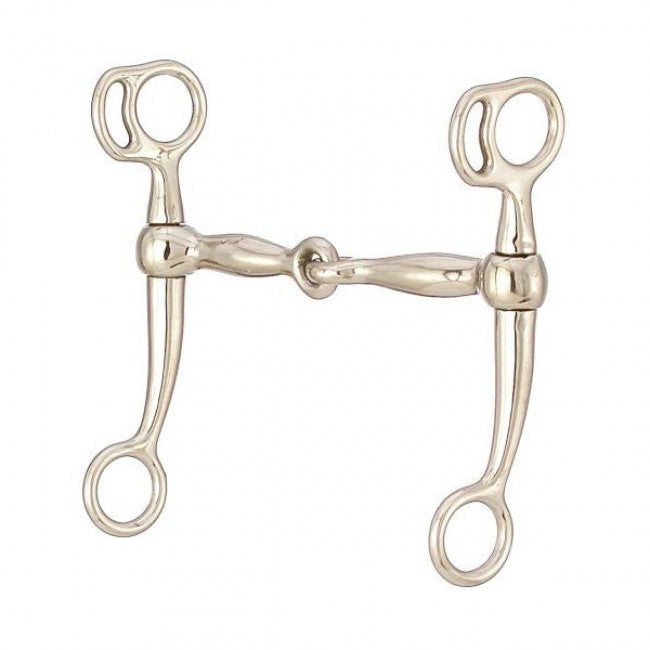 Kelly Silver Star Breaking Snaffle Bit 4 1/2"