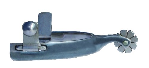 Professionals Choice Spurs Cowhand 8 Point Rowel Spurs, Silver