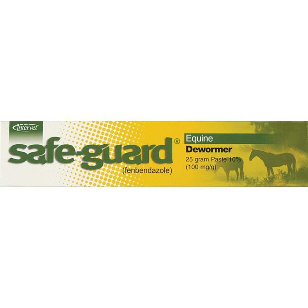 Safeguard 25 Gram Paste Equine Dewormer