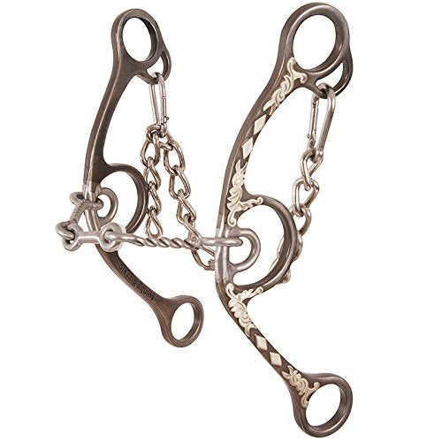 Cervi Long Shank Small Twisted Wire Dog Bone W/ Limited Gag