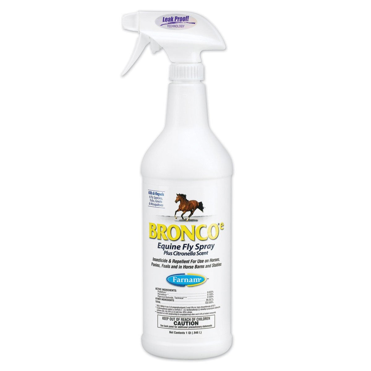 Bronco E Equine Fly Spray Plus Citronella Scent