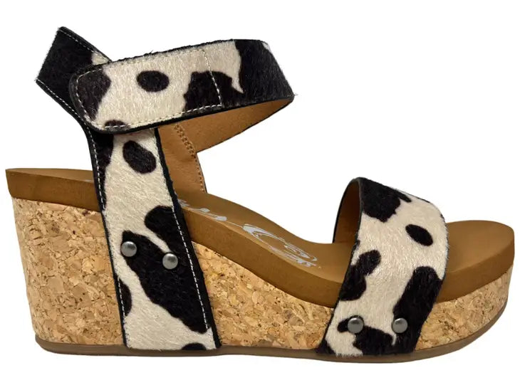Bonita Animal Print Wedge